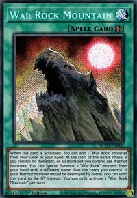 War Rock Mountain [BLVO-EN000] Secret Rare | Shuffle n Cut Hobbies & Games