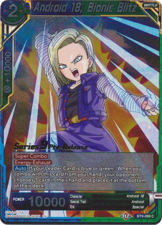 Android 18, Bionic Blitz [BT9-099] | Shuffle n Cut Hobbies & Games