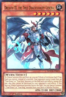 Dreiath III, the True Dracocavalry General [MACR-EN023] Ultra Rare | Shuffle n Cut Hobbies & Games