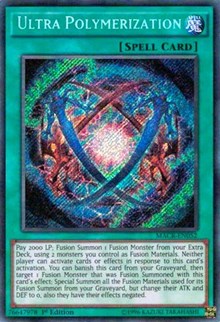 Ultra Polymerization [MACR-EN052] Secret Rare | Shuffle n Cut Hobbies & Games