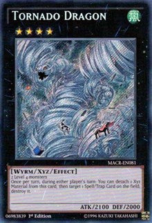 Tornado Dragon [MACR-EN081] Secret Rare | Shuffle n Cut Hobbies & Games