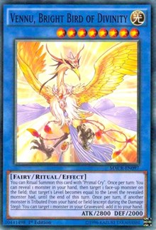 Vennu, Bright Bird of Divinity [MACR-EN097] Common | Shuffle n Cut Hobbies & Games