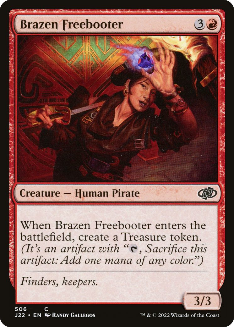 Brazen Freebooter [Jumpstart 2022] | Shuffle n Cut Hobbies & Games