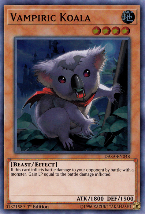 Vampiric Koala [DASA-EN048] Super Rare | Shuffle n Cut Hobbies & Games