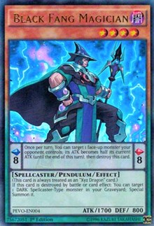 Black Fang Magician [PEVO-EN004] Ultra Rare | Shuffle n Cut Hobbies & Games