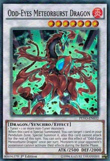 Odd-Eyes Meteorburst Dragon [PEVO-EN032] Super Rare | Shuffle n Cut Hobbies & Games