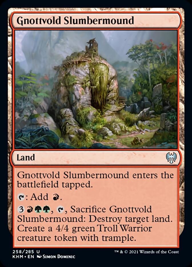 Gnottvold Slumbermound [Kaldheim] | Shuffle n Cut Hobbies & Games