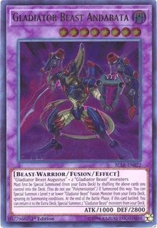 Gladiator Beast Andabata [BLLR-EN022] Ultra Rare | Shuffle n Cut Hobbies & Games