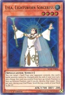 Lyla, Lightsworn Sorceress [BLLR-EN036] Ultra Rare | Shuffle n Cut Hobbies & Games