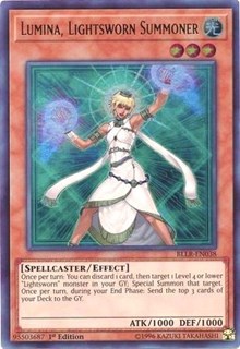 Lumina, Lightsworn Summoner [BLLR-EN038] Ultra Rare | Shuffle n Cut Hobbies & Games