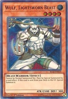 Wulf, Lightsworn Beast [BLLR-EN039] Ultra Rare | Shuffle n Cut Hobbies & Games