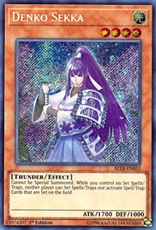 Denko Sekka [BLLR-EN052] Secret Rare | Shuffle n Cut Hobbies & Games