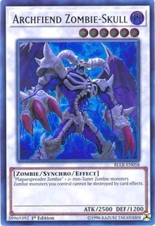 Archfiend Zombie-Skull [BLLR-EN058] Ultra Rare | Shuffle n Cut Hobbies & Games