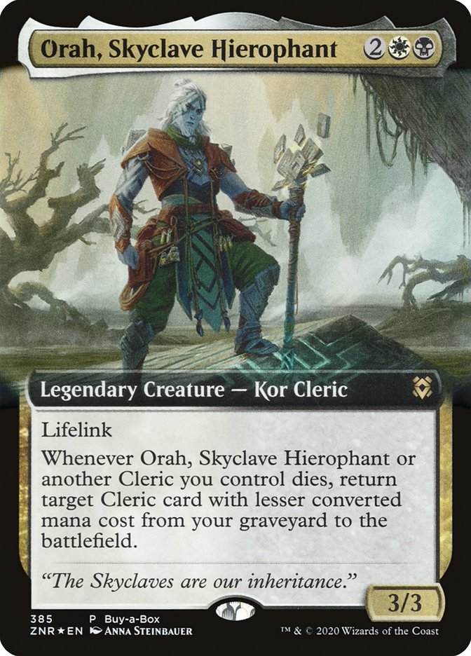 Orah, Skyclave Hierophant (Buy-A-Box) [Zendikar Rising] | Shuffle n Cut Hobbies & Games