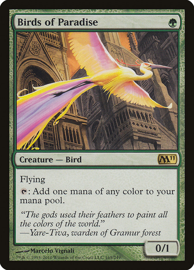 Birds of Paradise [Magic 2011] | Shuffle n Cut Hobbies & Games