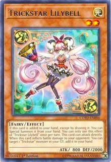 Trickstar Lilybell [COTD-EN006] Rare | Shuffle n Cut Hobbies & Games