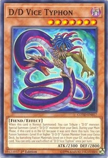 D/D Vice Typhon [COTD-EN017] Common | Shuffle n Cut Hobbies & Games