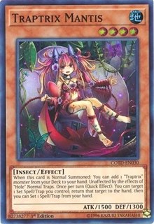 Traptrix Mantis [COTD-EN030] Super Rare | Shuffle n Cut Hobbies & Games