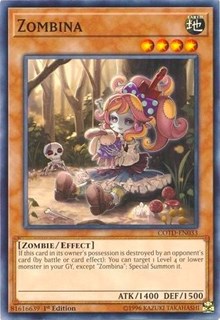 Zombina [COTD-EN033] Common | Shuffle n Cut Hobbies & Games