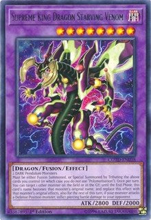 Supreme King Dragon Starving Venom [COTD-EN038] Rare | Shuffle n Cut Hobbies & Games