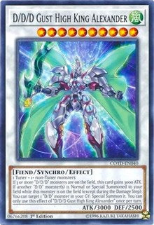 D/D/D Gust High King Alexander [COTD-EN040] Rare | Shuffle n Cut Hobbies & Games