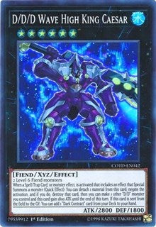 D/D/D Wave High King Caesar [COTD-EN042] Super Rare | Shuffle n Cut Hobbies & Games