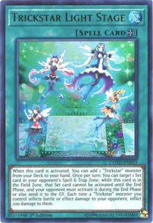 Trickstar Light Stage [COTD-EN053] Ultra Rare | Shuffle n Cut Hobbies & Games