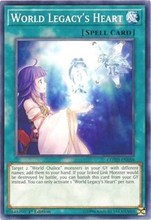 World Legacy's Heart [COTD-EN058] Common | Shuffle n Cut Hobbies & Games