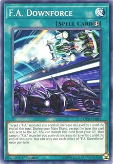 F.A. Downforce [COTD-EN089] Common | Shuffle n Cut Hobbies & Games