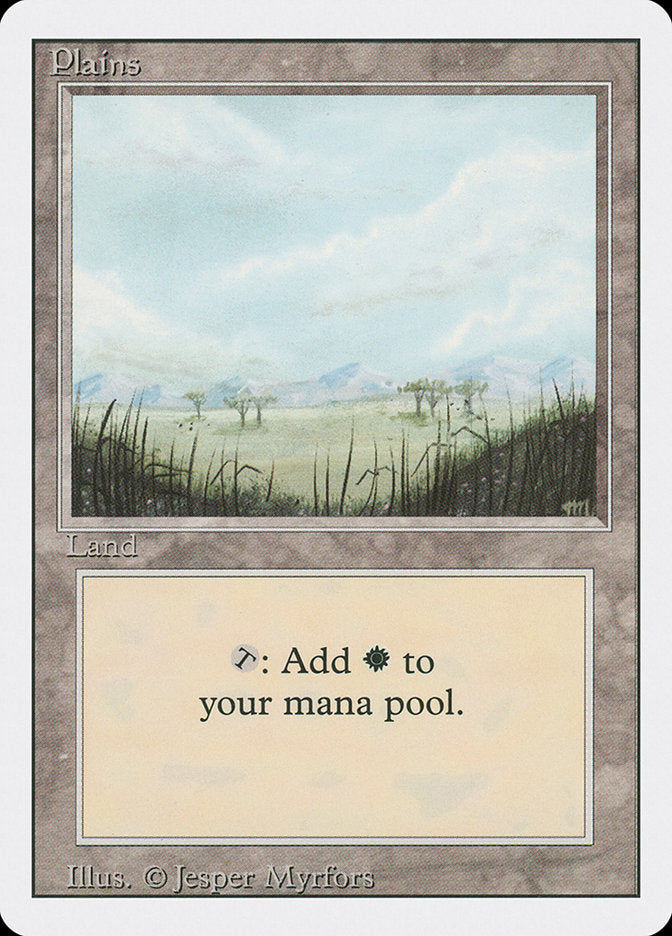 Plains (Trees on Plain / Signature on Right) [Revised Edition] | Shuffle n Cut Hobbies & Games