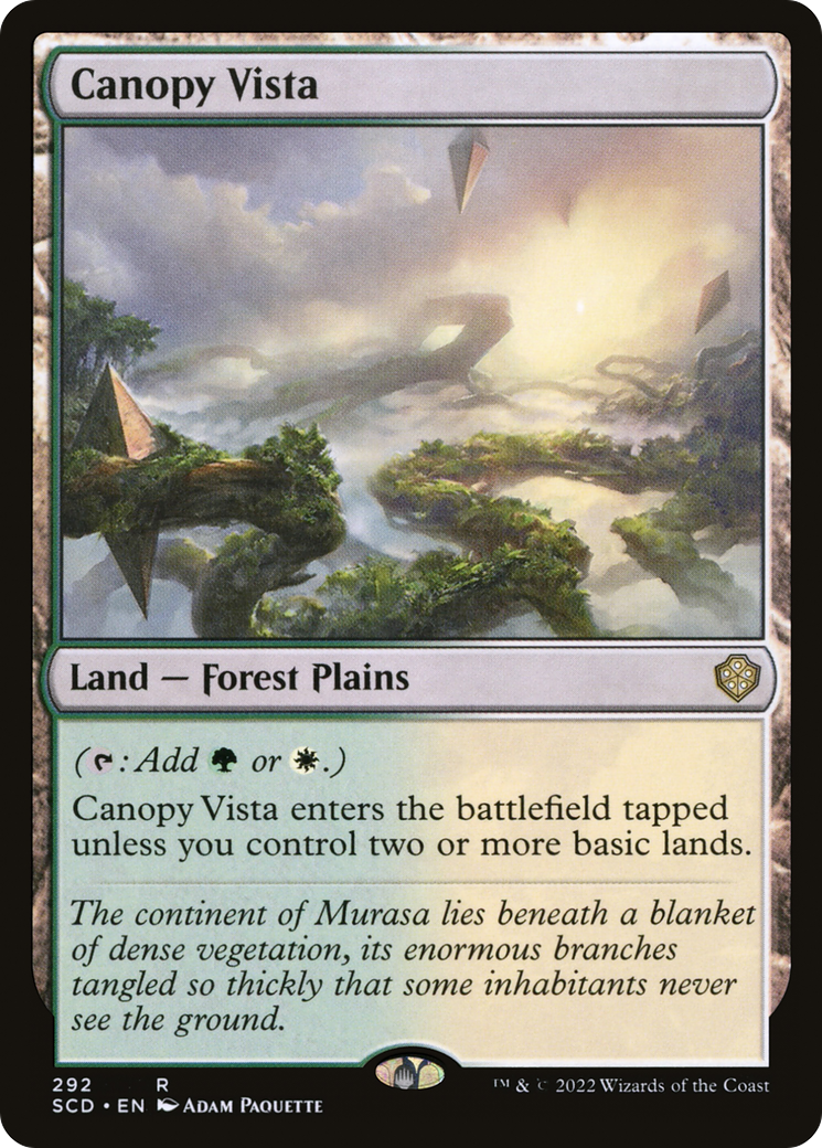 Canopy Vista [Starter Commander Decks] | Shuffle n Cut Hobbies & Games