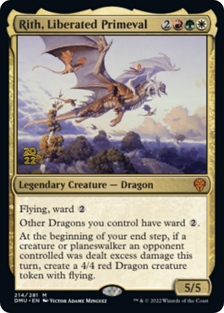 Rith, Liberated Primeval [Dominaria United Prerelease Promos] | Shuffle n Cut Hobbies & Games