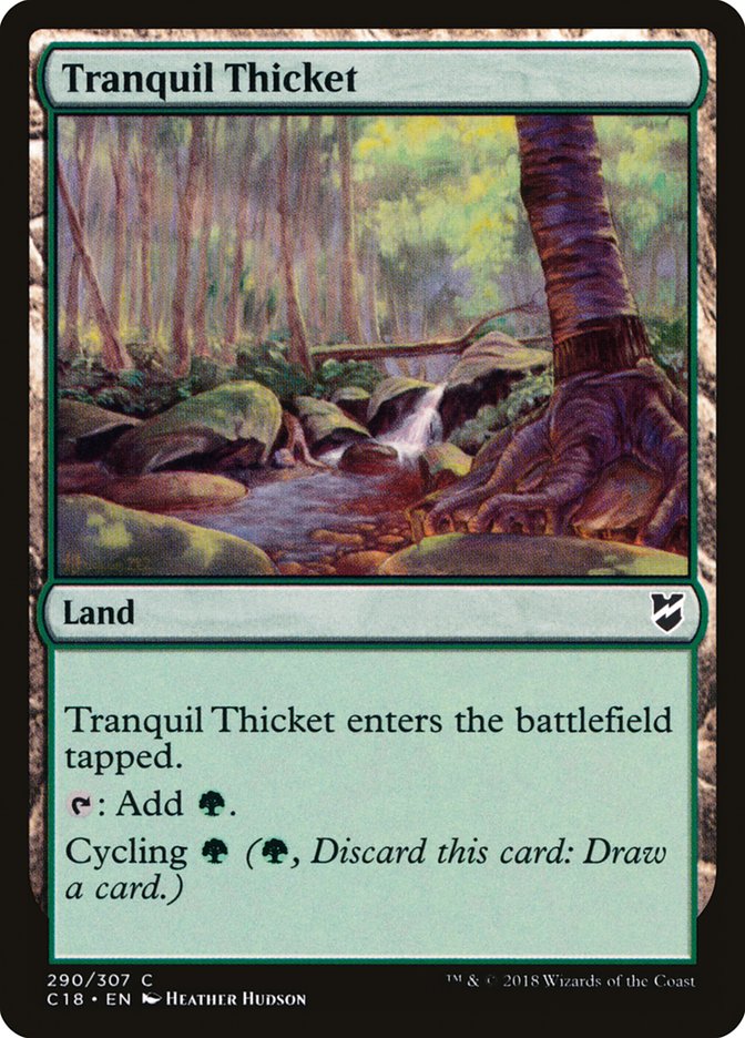 Tranquil Thicket [Commander 2018] | Shuffle n Cut Hobbies & Games