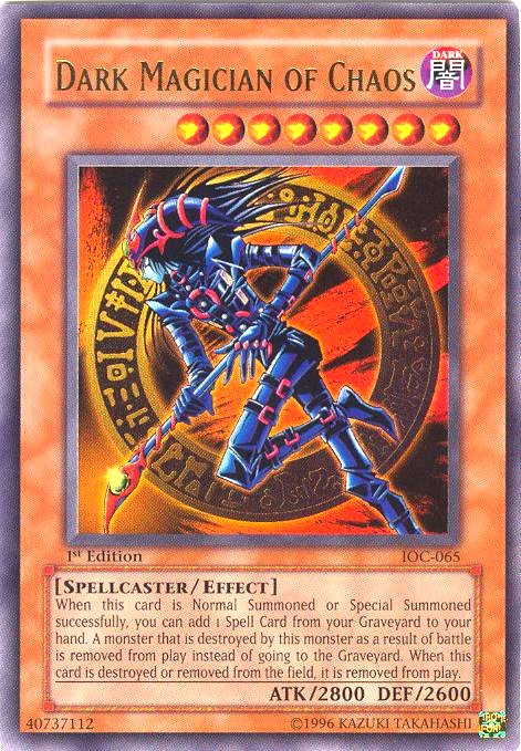 Dark Magician of Chaos [IOC-065] Ultra Rare | Shuffle n Cut Hobbies & Games