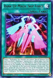 Rank-Up-Magic Skip Force [MP17-EN029] Rare | Shuffle n Cut Hobbies & Games