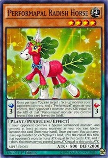 Performapal Radish Horse [MP17-EN063] Common | Shuffle n Cut Hobbies & Games