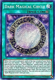 Dark Magical Circle [MP17-EN100] Secret Rare | Shuffle n Cut Hobbies & Games