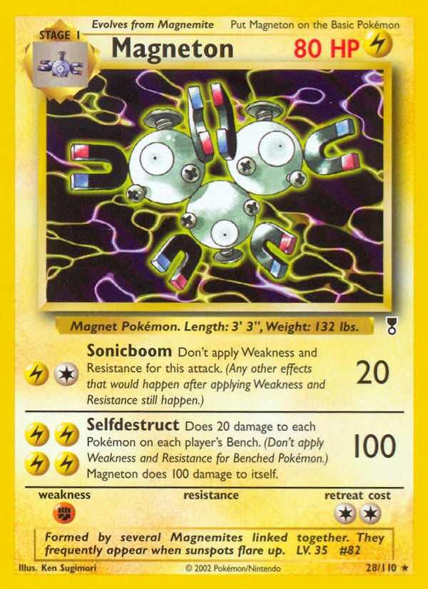 Magneton (28/110) [Legendary Collection] | Shuffle n Cut Hobbies & Games