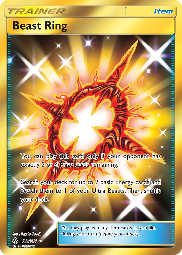 Beast Ring (141/131) [Sun & Moon: Forbidden Light] | Shuffle n Cut Hobbies & Games