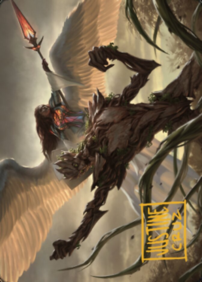 Strength of the Coalition Art Card (Gold-Stamped Signature) [Dominaria United Art Series] | Shuffle n Cut Hobbies & Games