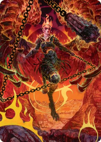 Zariel, Archduke of Avernus Art Card [Dungeons & Dragons: Adventures in the Forgotten Realms Art Series] | Shuffle n Cut Hobbies & Games