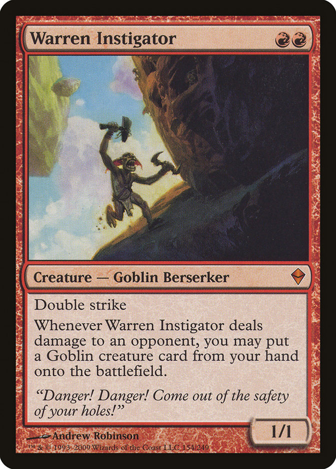 Warren Instigator [Zendikar] | Shuffle n Cut Hobbies & Games