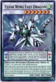 Clear Wing Fast Dragon [YA02-EN001] Ultra Rare | Shuffle n Cut Hobbies & Games