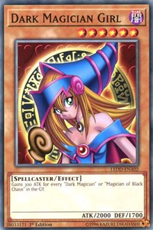 Dark Magician Girl [LEDD-ENA02] Common | Shuffle n Cut Hobbies & Games