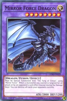 Mirror Force Dragon [LEDD-ENA39] Common | Shuffle n Cut Hobbies & Games