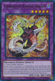 Chimeratech Rampage Dragon (UR) [LEDD-ENB29] Ultra Rare | Shuffle n Cut Hobbies & Games