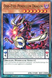 Odd-Eyes Pendulum Dragon [LEDD-ENC01] Common | Shuffle n Cut Hobbies & Games