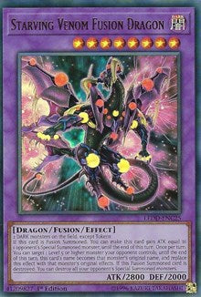 Starving Venom Fusion Dragon [LEDD-ENC25] Ultra Rare | Shuffle n Cut Hobbies & Games