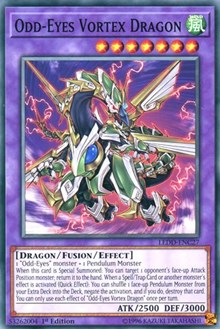 Odd-Eyes Vortex Dragon [LEDD-ENC27] Common | Shuffle n Cut Hobbies & Games