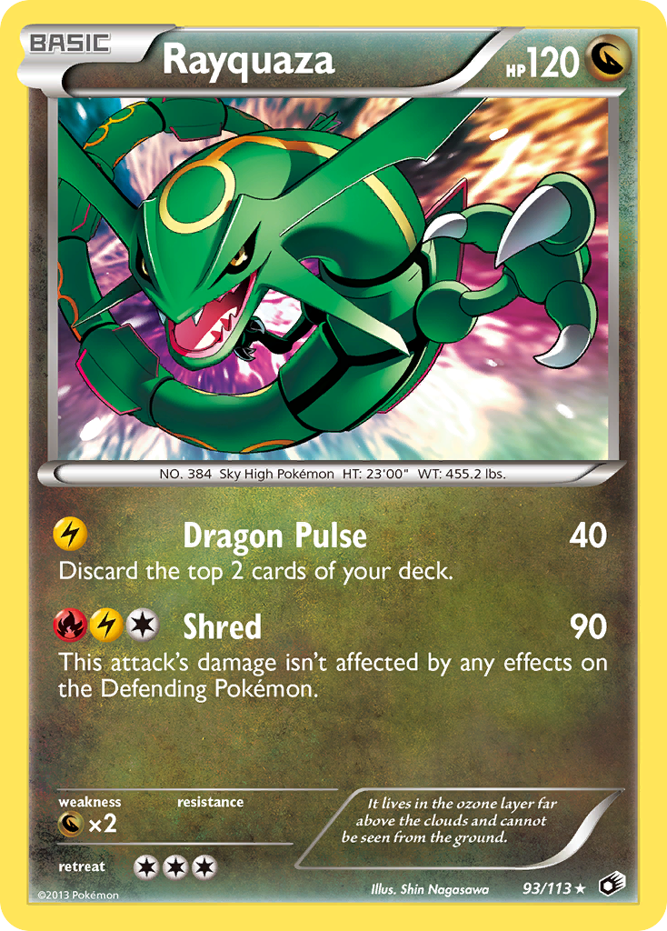 Rayquaza (93/113) [Black & White: Legendary Treasures] | Shuffle n Cut Hobbies & Games